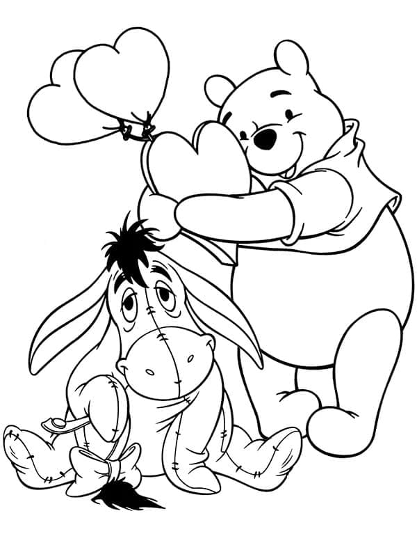 Pooh bersama Eeyore