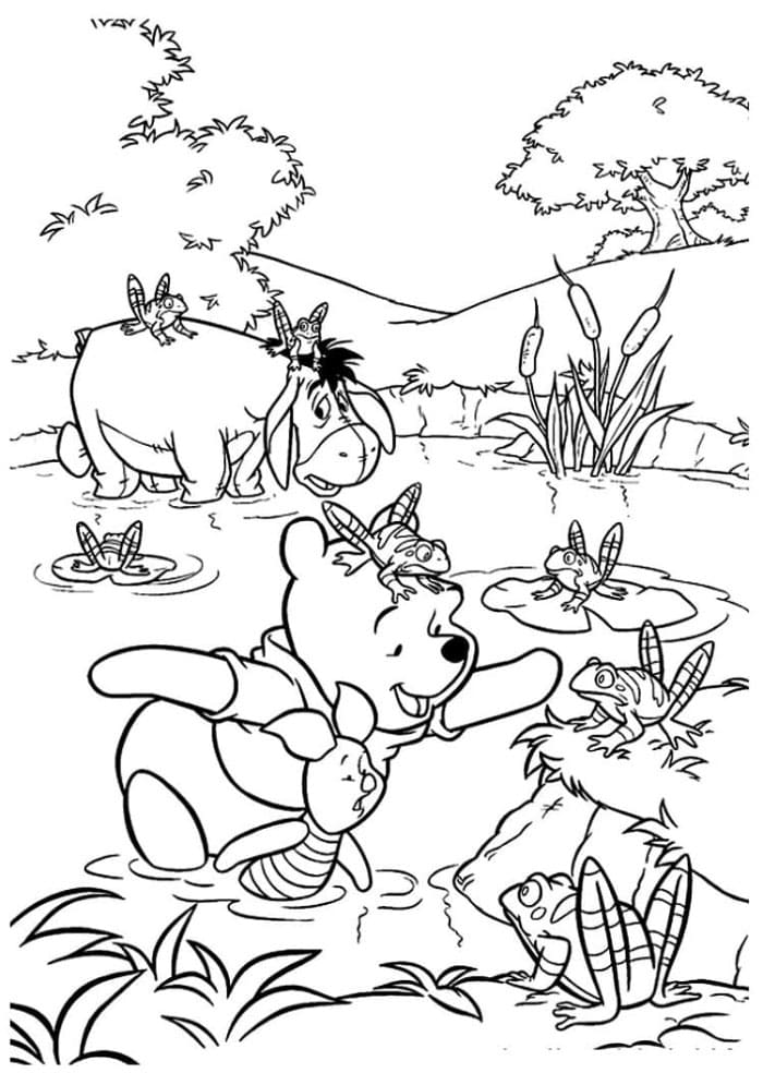 Pooh dan Katak