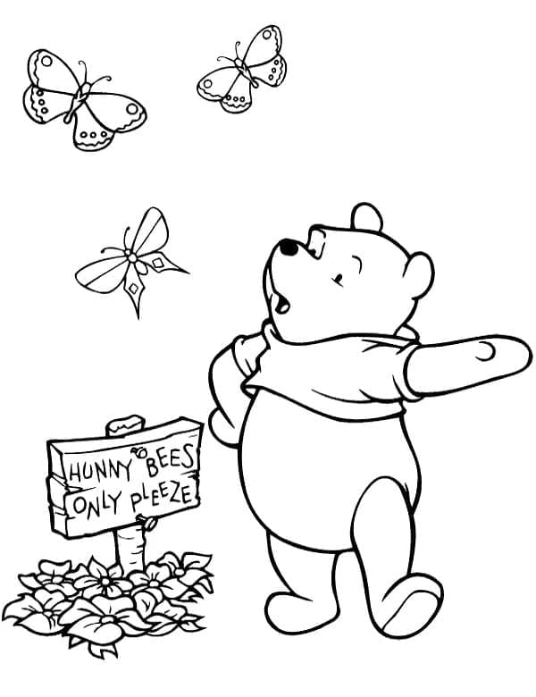 Pooh dan Kupu-kupu