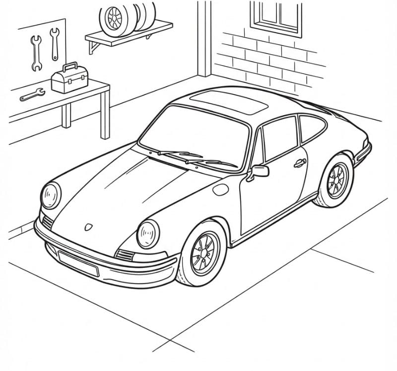 Porsche di Garasi