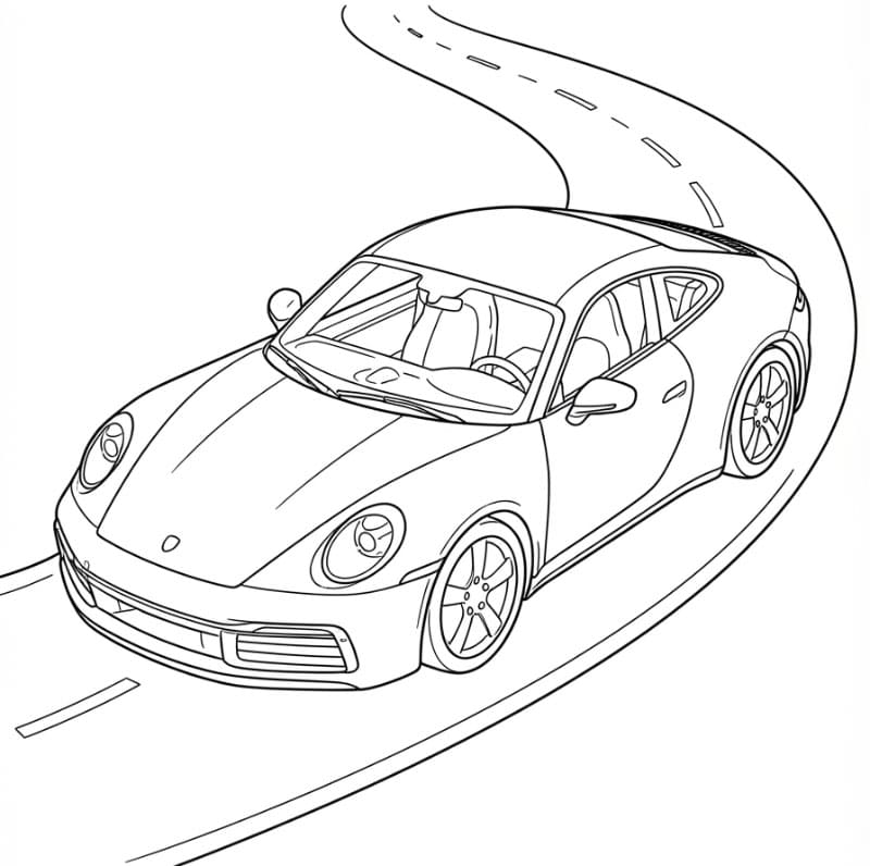 Porsche di Jalanan