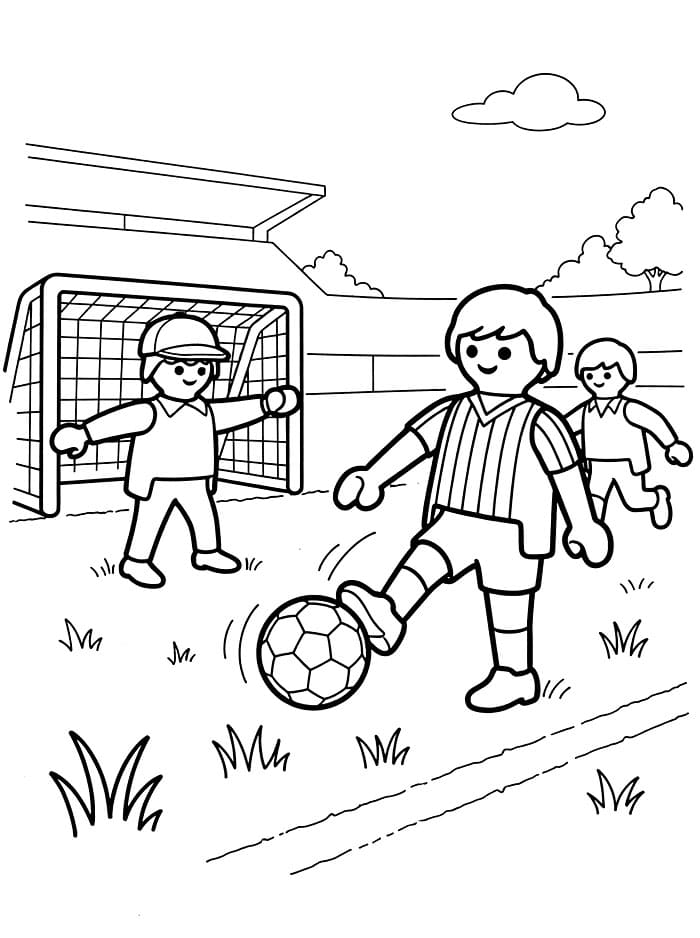 Sepak Bola Playmobil