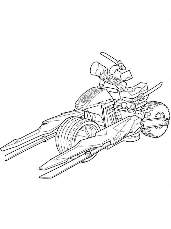 Sepeda Motor Ninjago
