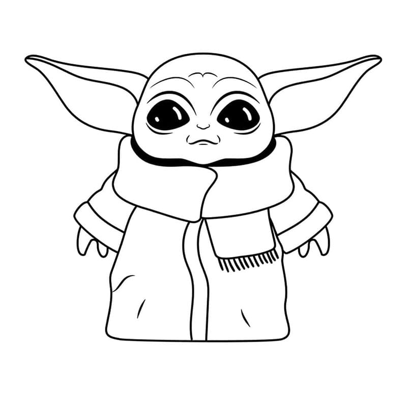 Tersenyum Bayi Yoda