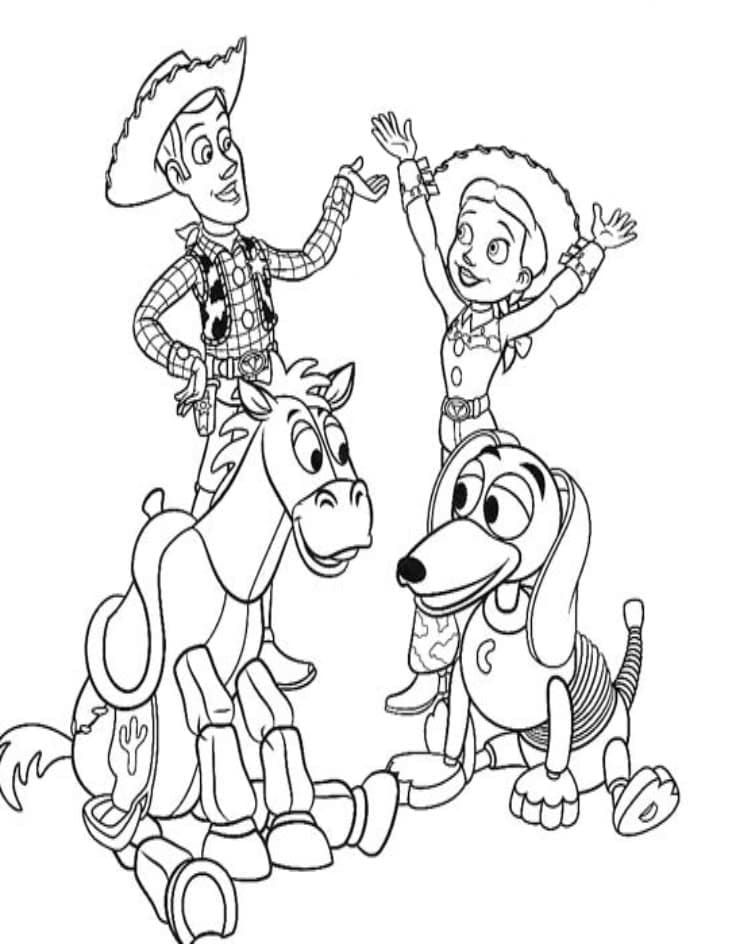 Toy Story untuk Dicetak Gambar