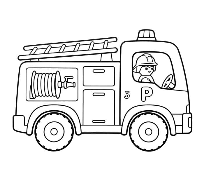 Truk Pemadam Kebakaran Playmobil