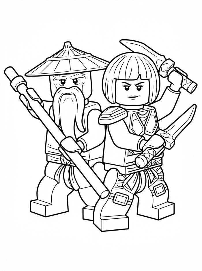 Tuan Wu Ninjago dan Nya