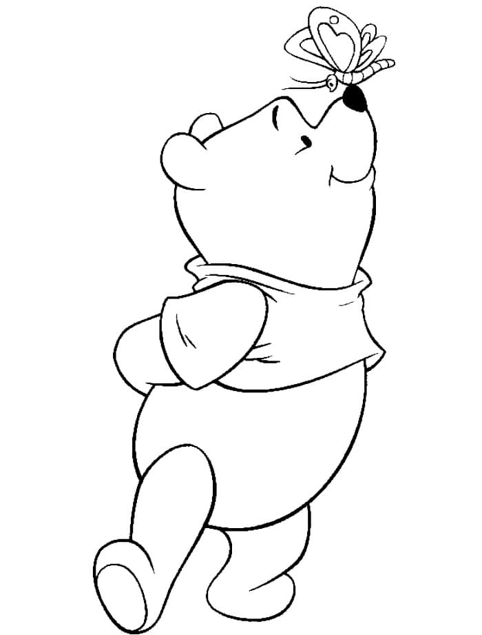 Winnie the Pooh dan Kupu-kupu