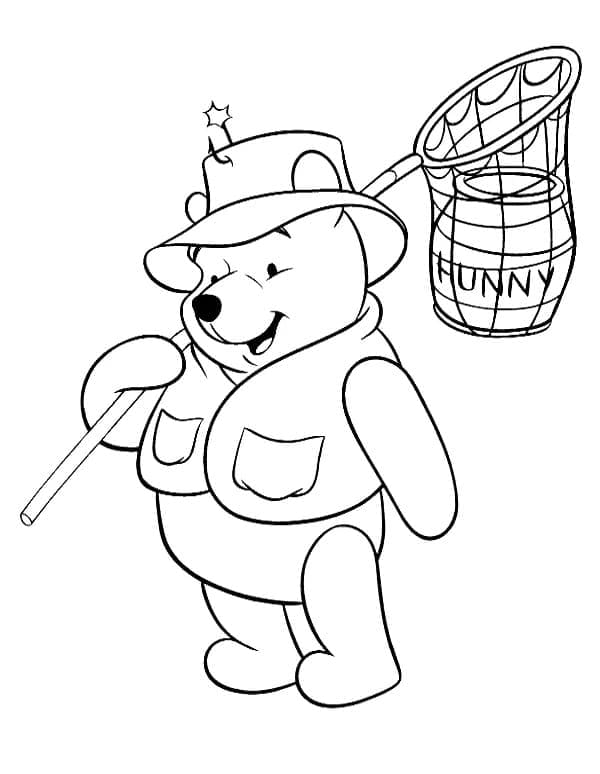 Winnie the Pooh dengan Madu