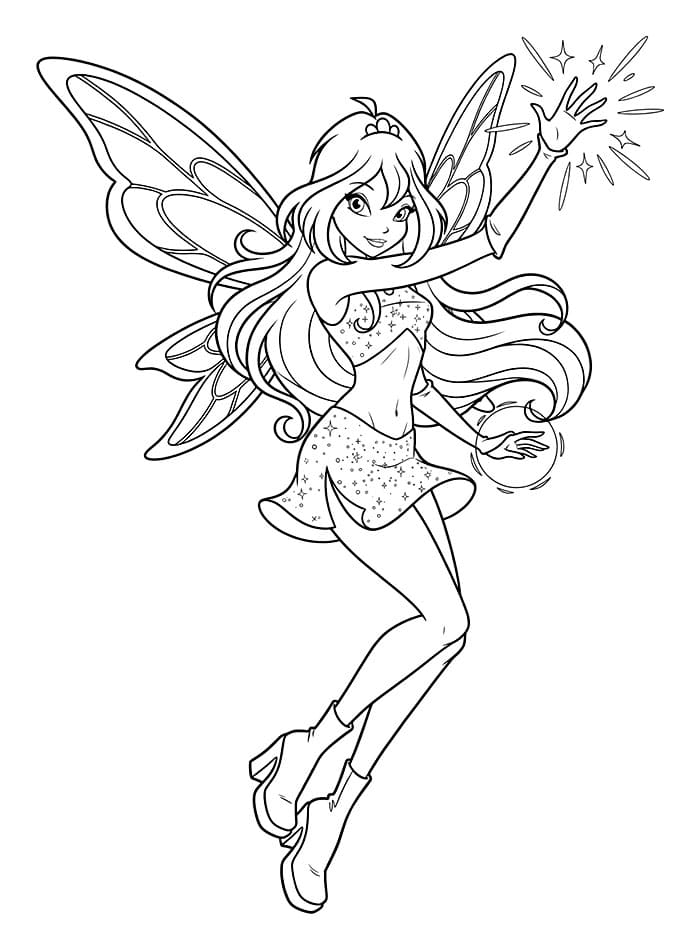 Winx Club Bloom yang cantik