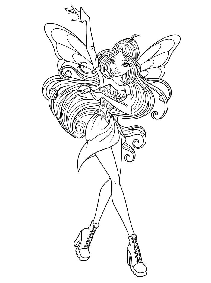 Winx Club Flora gratis
