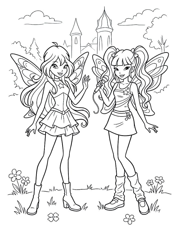 Winx Club Musa dan Bloom