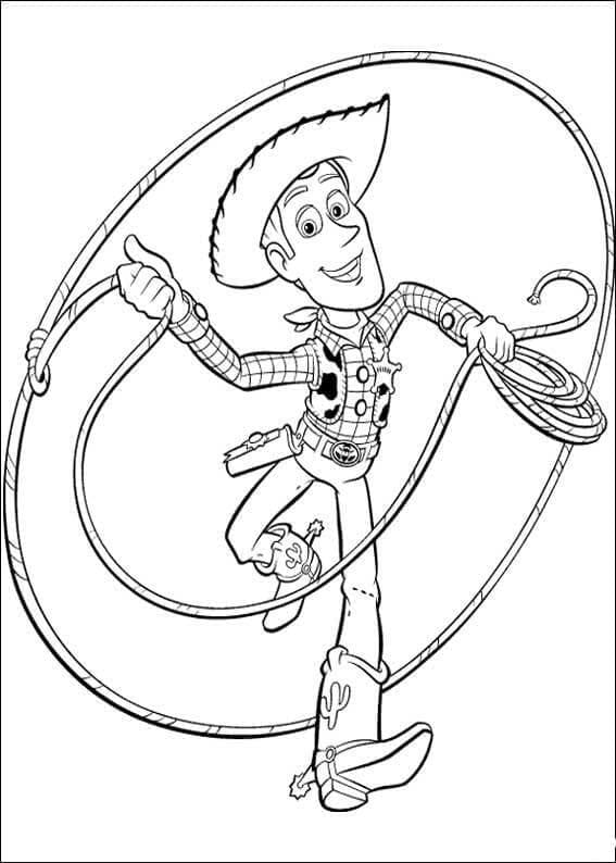 Woody dari Disney Toy Story