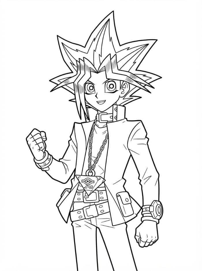 Yu-Gi-Oh percaya diri