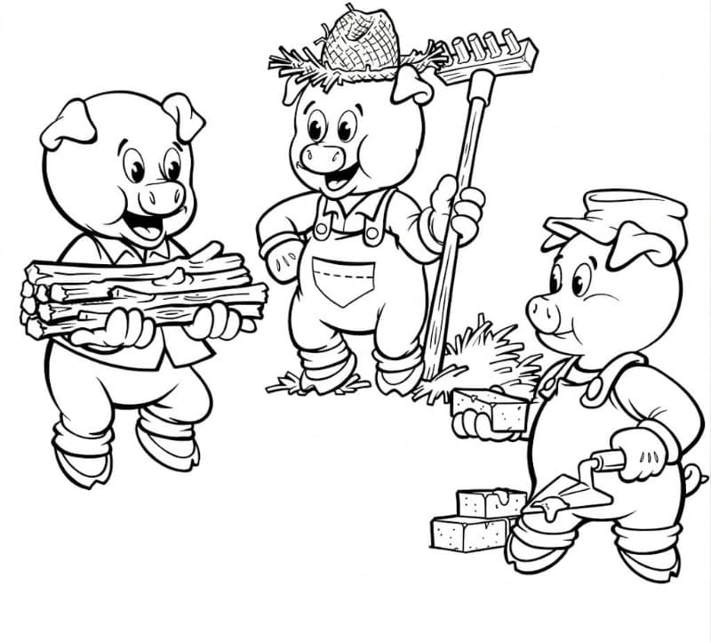 Band Musik Tiga Babi Kecil