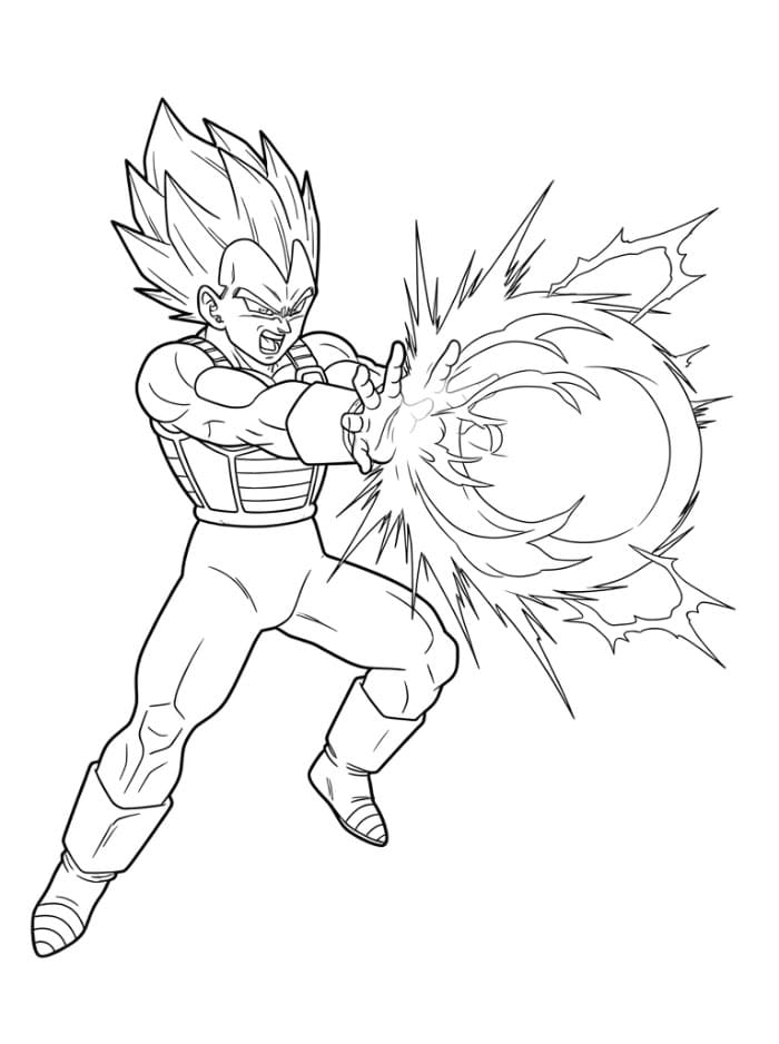 Cetak Serangan Vegeta