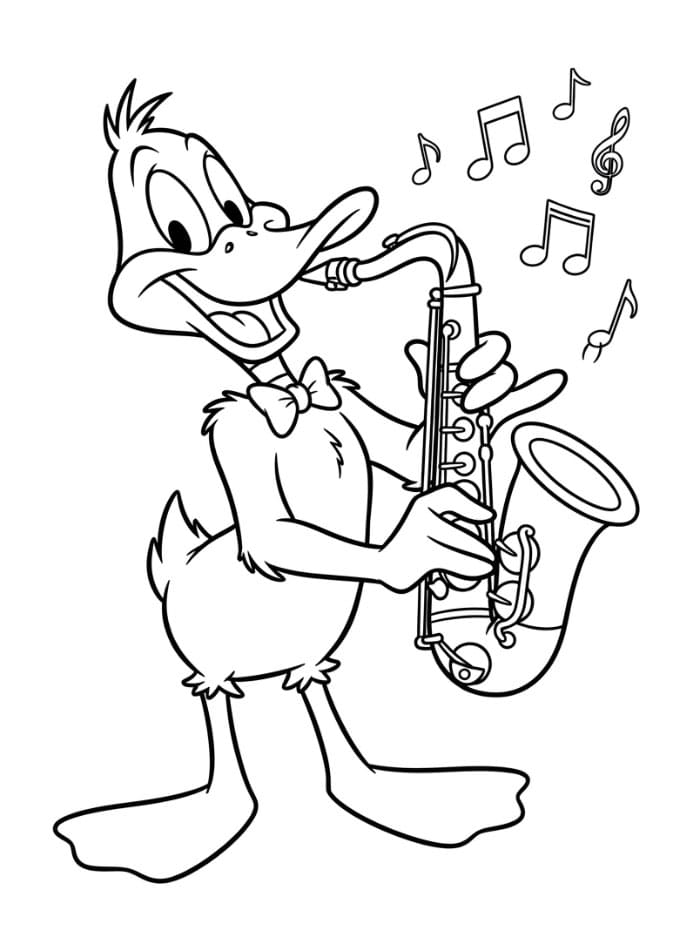 Daffy Duck dan musik