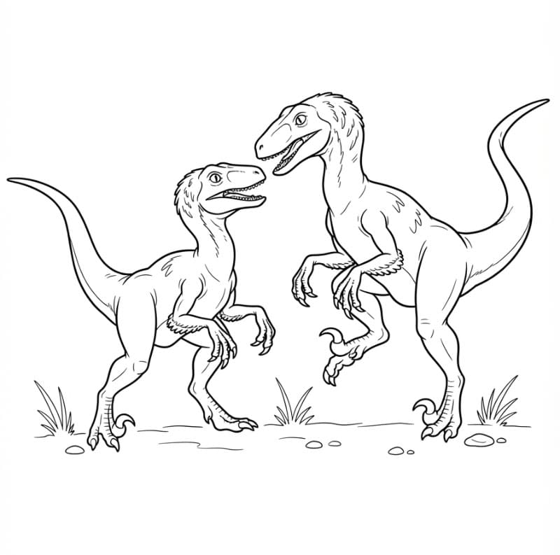 Fosil Velociraptor