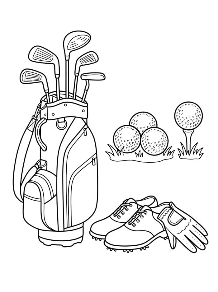 Gambar Perlengkapan Golf