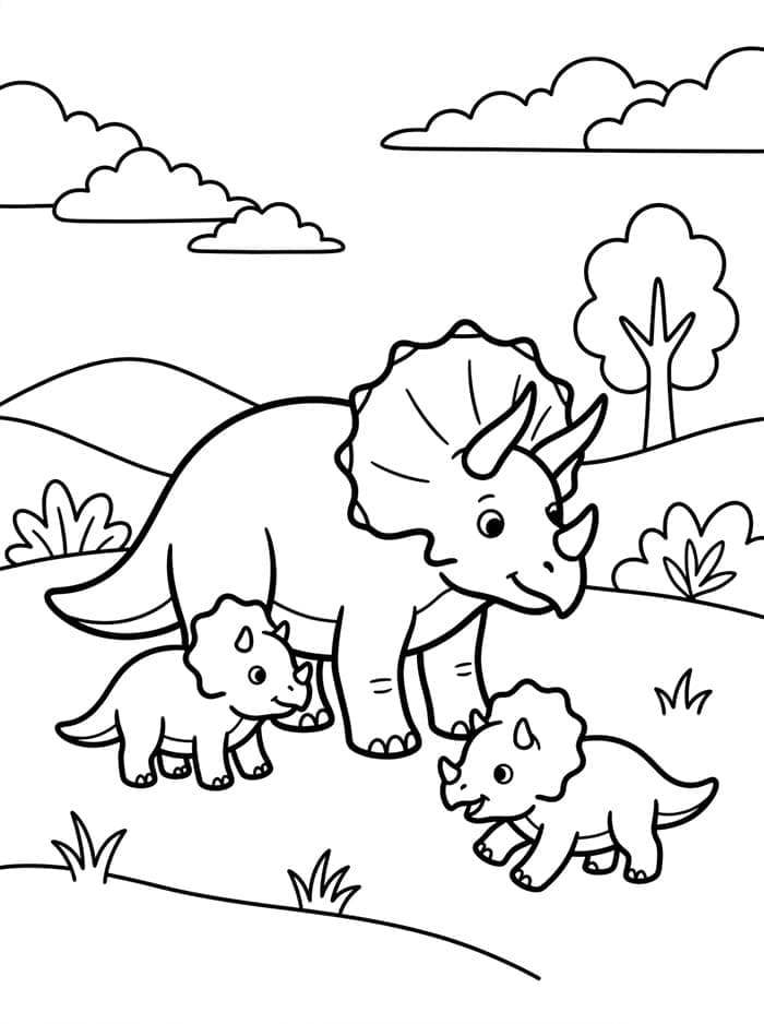 Keluarga Triceratops