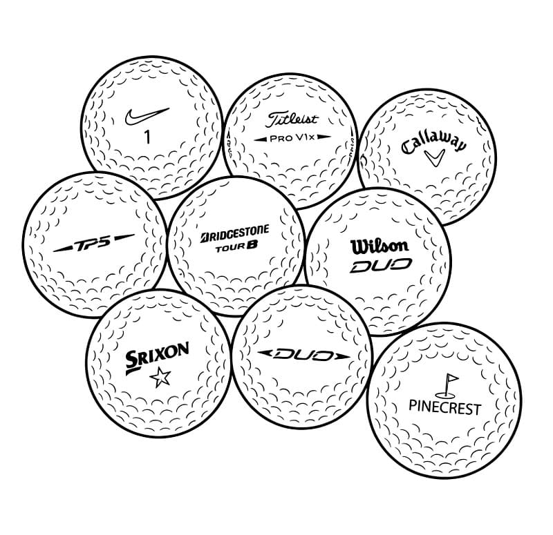 Koleksi Bola Golf