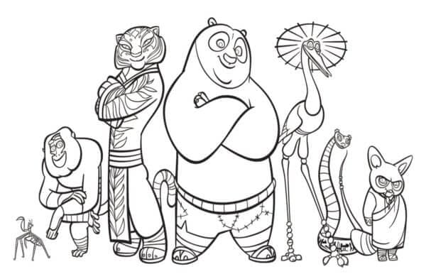 Kung Fu Panda mestere