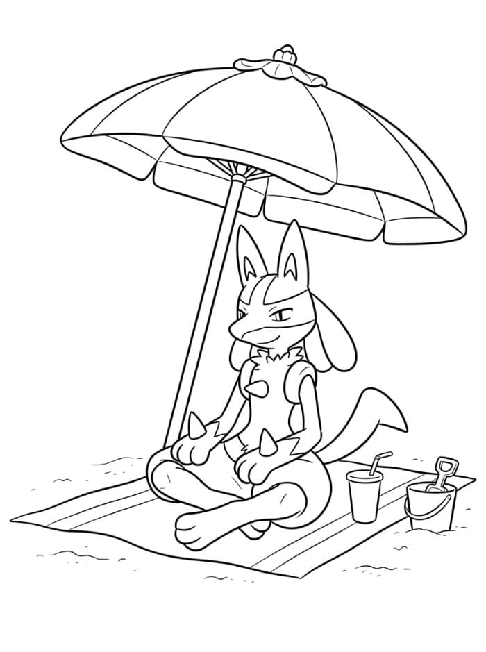 Lucario di pantai