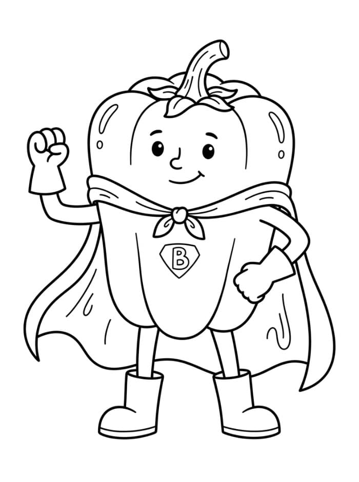 Paprika superhero