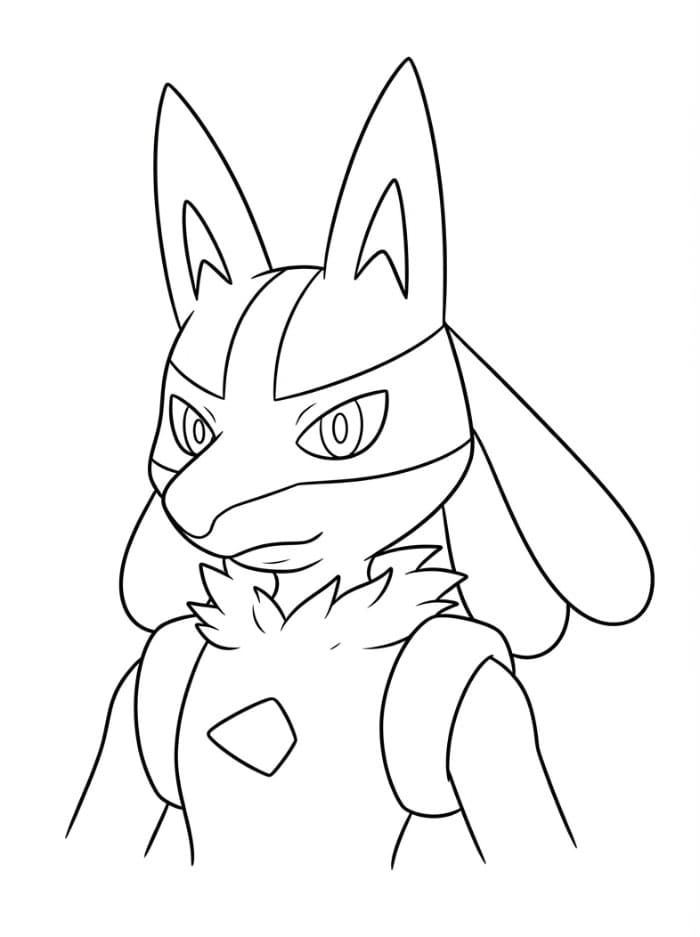 Potret Lucario