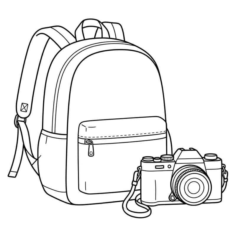 Ransel dan Kamera