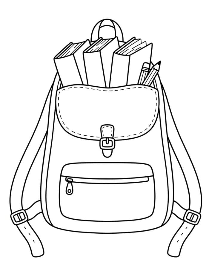 Ransel dengan Buku