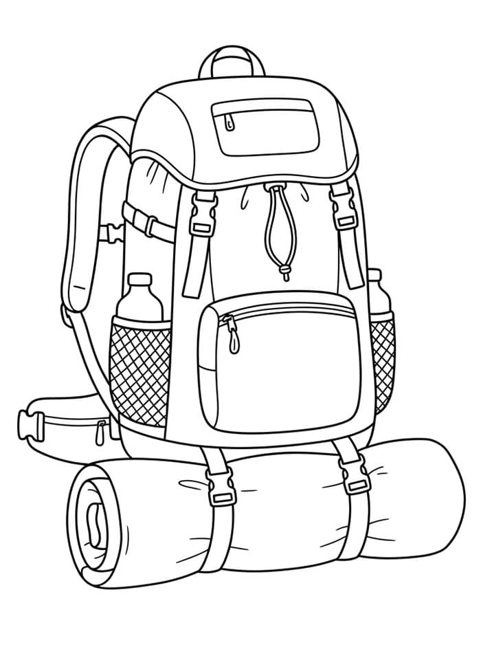 Ransel dengan Kantong Tidur