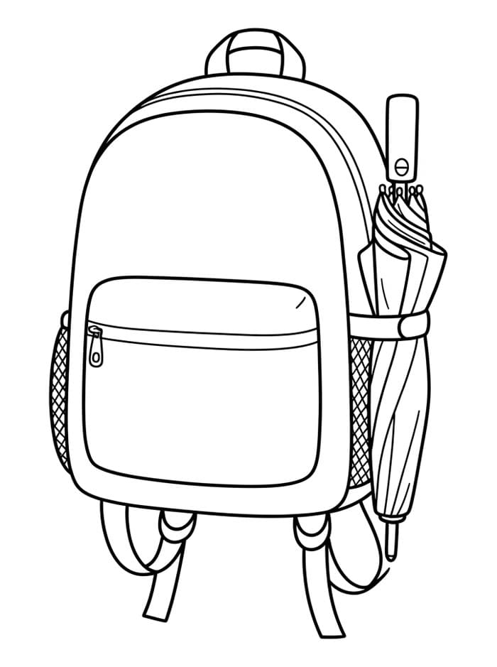 Ransel dengan Payung