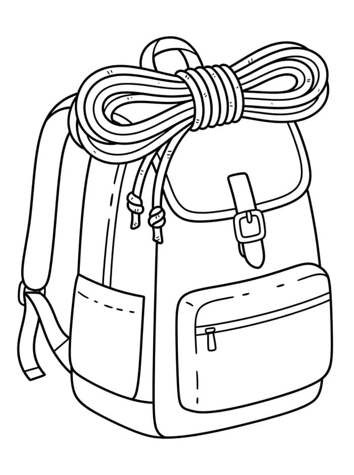 Ransel dengan Tali