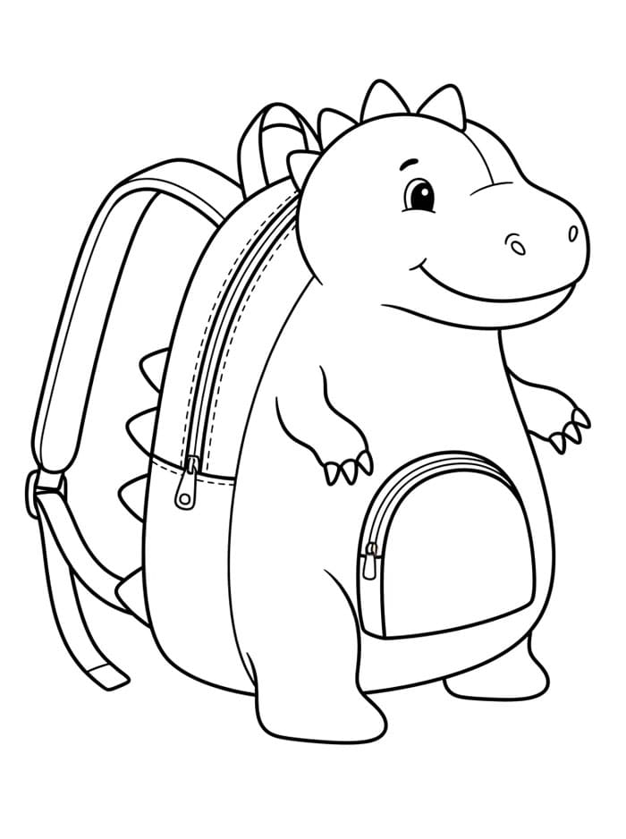 Ransel Motif Dinosaurus