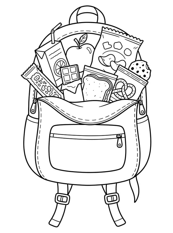 Ransel Penuh Camilan