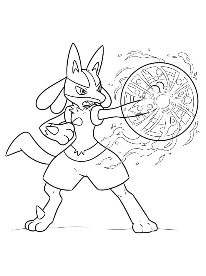 Serangan Aura Lucario