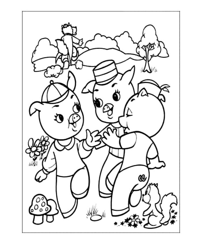 Tiga Babi Kecil yang Menakjubkan