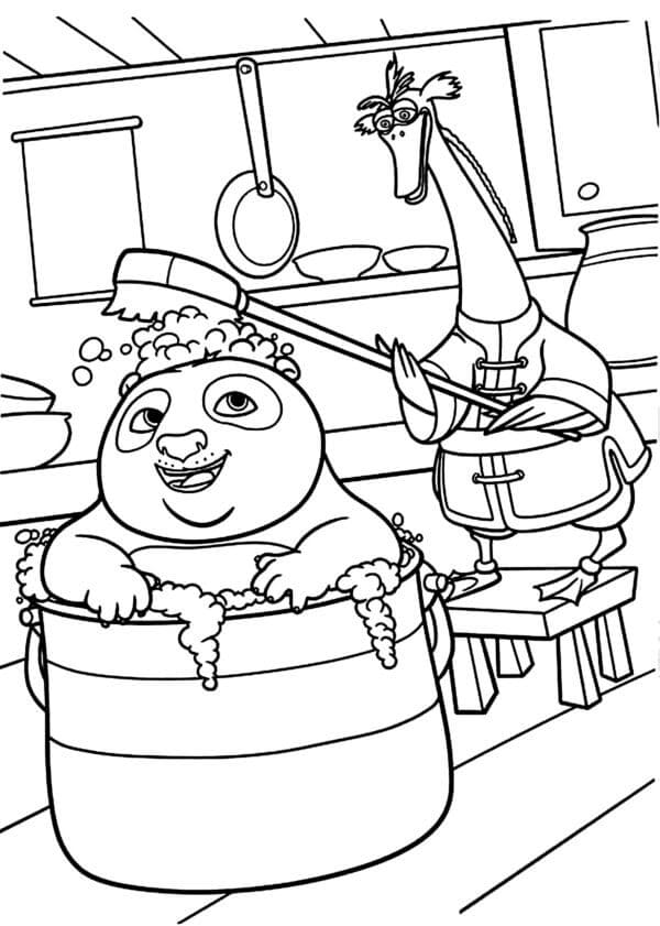Tranen Kung Fu Panda
