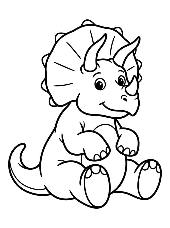 Triceratops duduk