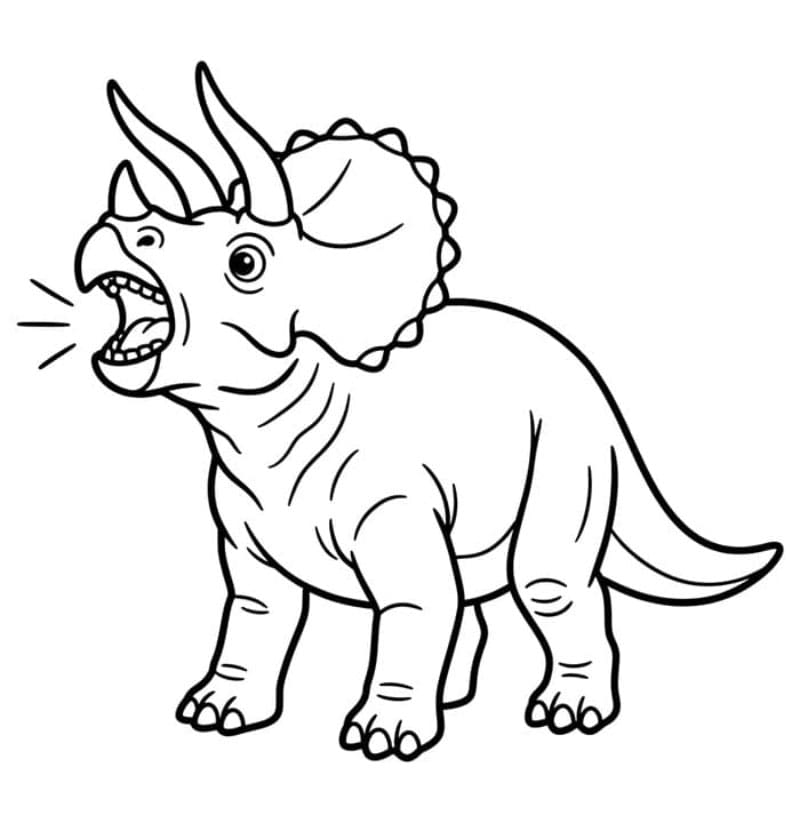 Triceratops Mengaum