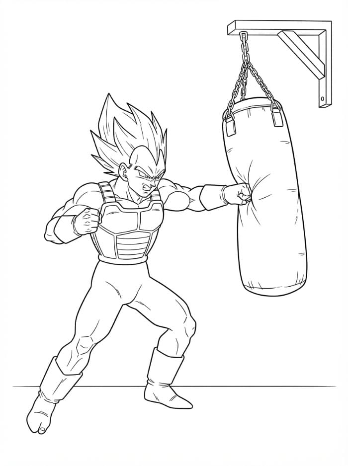 Vegeta Berolahraga