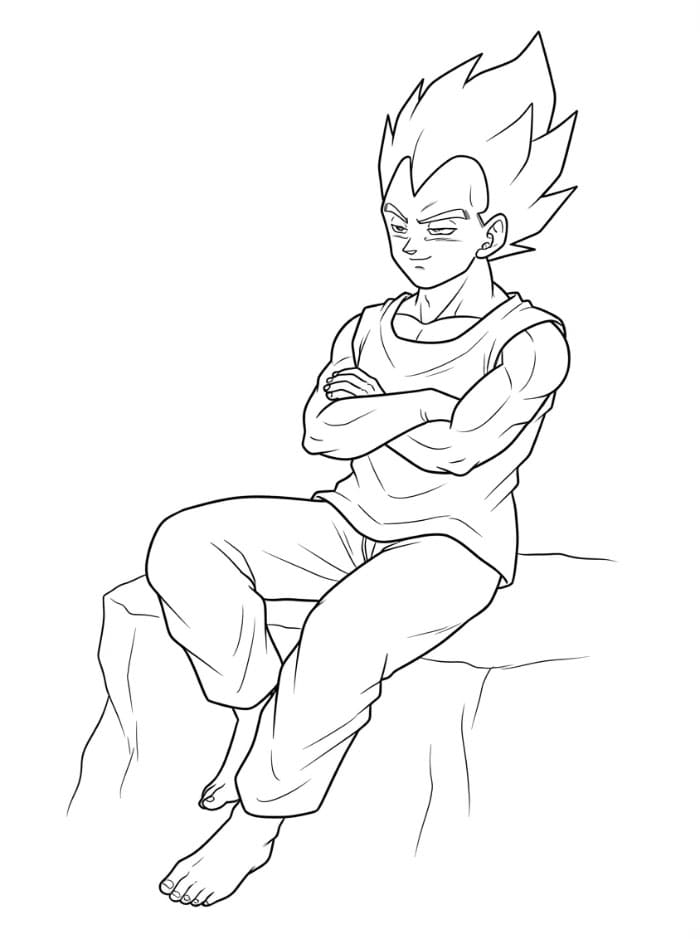Vegeta Bersantai