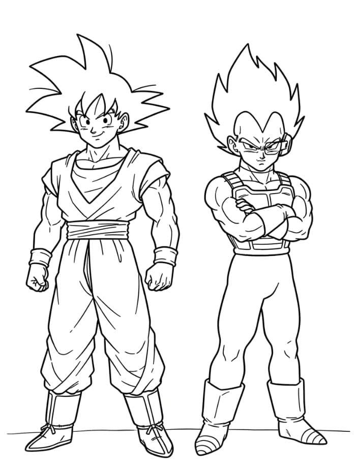 Vegeta dan Goku