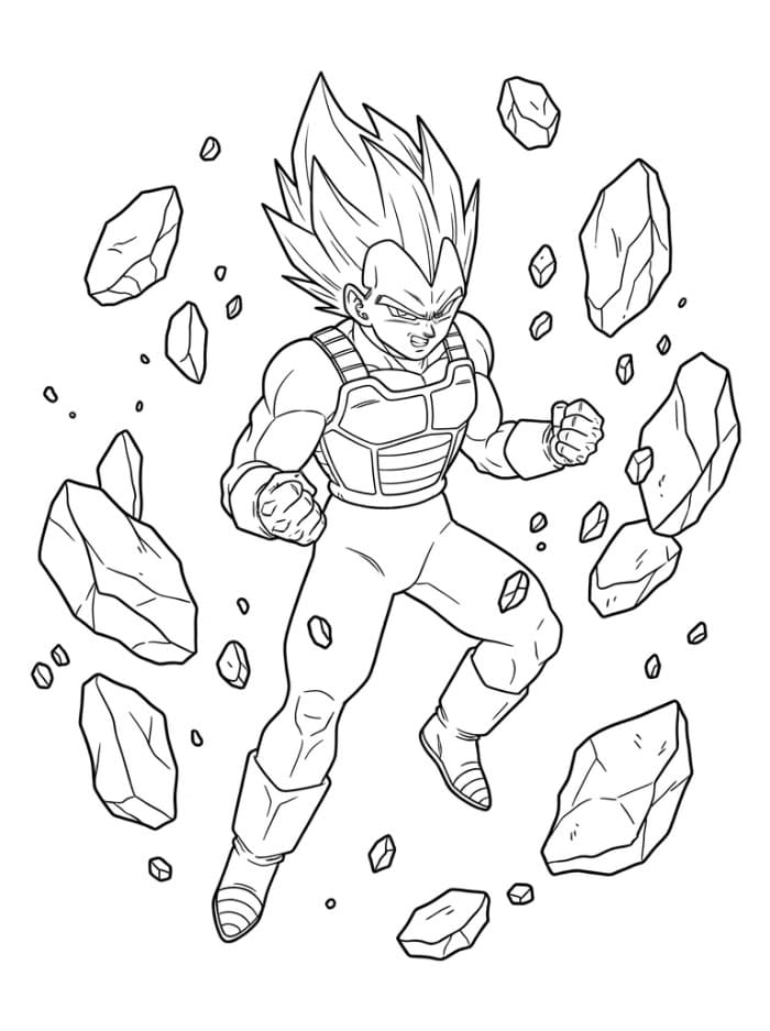 Vegeta dan Tebing Terbang