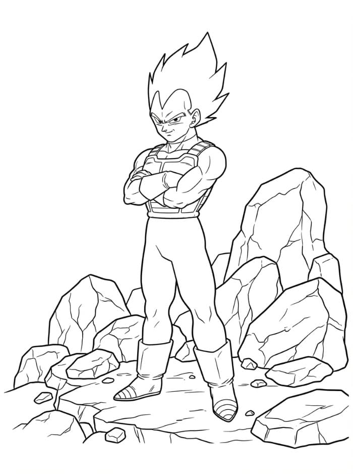 Vegeta di Antara Tebing
