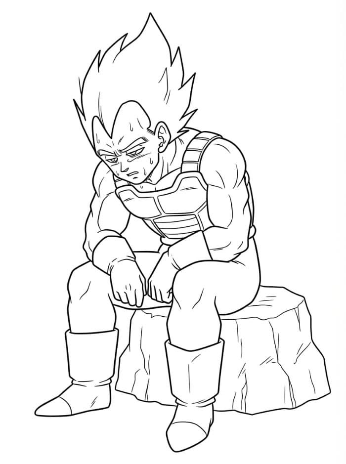 Vegeta Memukul