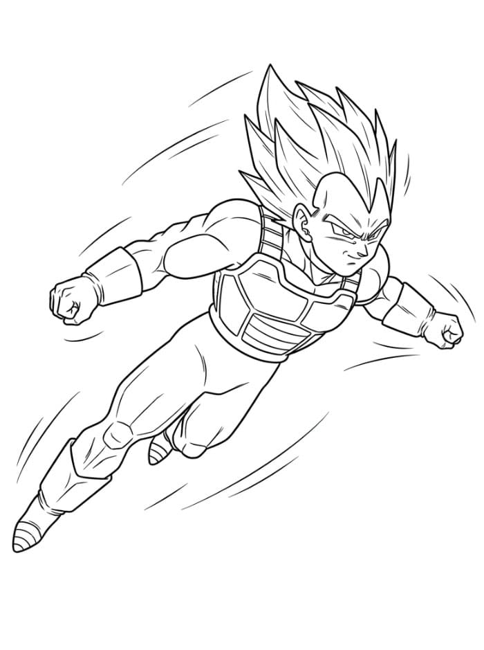 Vegeta Menunjuk