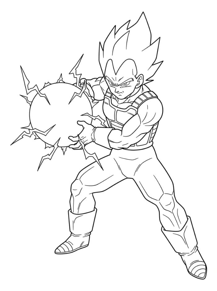 Vegeta Sedang Mengisi Daya Gratis