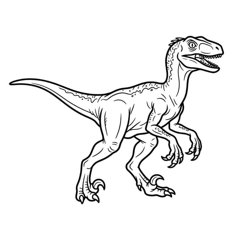 Velociraptor yang Dapat Dicetak